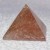 dark red rutile pyramid